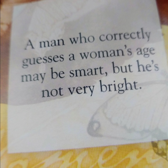 3x3" Tiny book Humorous sayings ab… - Picture 3 of 7